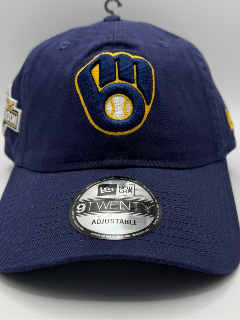 Milwaukee Brewers New Era 9Twenty 2025 Post Season Hat Cap Adjustable Blue